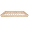 819907 Bed Frame - Solid Wood 140x200 cm | HipoMarket