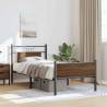 Brown Oak Bed Frame 75x190 cm - Small Single | HipoMarket