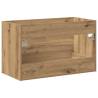 Artisan Oak Bathroom Sink Cabinet - 80x38.5x48 cm | HipoMarket