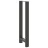 Coffee Table Legs Anthracite | Durable Steel | 50x(110-111) cm