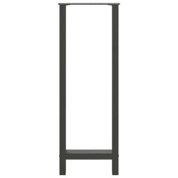 Coffee Table Legs Anthracite | Durable Steel | 50x(110-111) cm