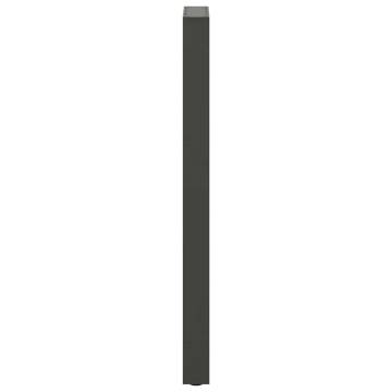 Coffee Table Legs Anthracite | Durable Steel | 50x(110-111) cm