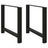  Coffee Table Legs Black 2 pcs 90x(72-73) cm Steel Colour black Size 90 x (72-73) cm Quantity in Package 2 Number of 1 