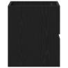 Elegant Black Oak Bathroom Sink Cabinet - 41x38.5x45 cm