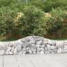  Arched Gabion Baskets 40 pcs 200x30x4060 cm Galvanised Iron Size 200 x 30 x 40/60 cm Quantity in Package 40 