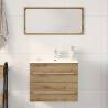 Bathroom Sink Cabinet Artisan Oak - Stylish Storage Solution