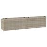 Garden Storage Box Light Grey 220x50x58 cm - Durable & Stylish