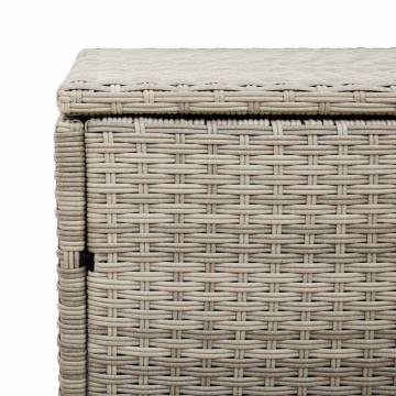 Garden Storage Box Light Grey 220x50x58 cm - Durable & Stylish