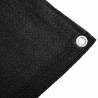 Tent Carpet 400x700 cm Black HDPE - Ultimate Comfort