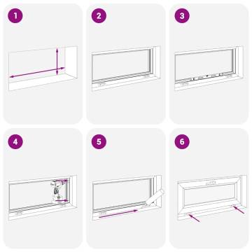 Basement Window RISOR 100x40 cm - Durable & Stylish