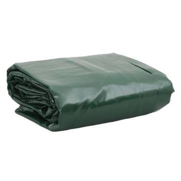 Heavy-Duty Green Tarpaulin 2.5x4.5 m - Water Resistant