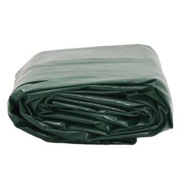 Heavy-Duty Green Tarpaulin 2.5x4.5 m - Water Resistant