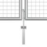 Galvanised Steel Garden Gate 415x175 cm - Durable & Stylish