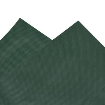 Heavy-Duty Green Tarpaulin 2.5x4.5 m - Water Resistant