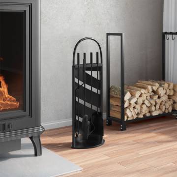 5 Piece Fireplace Tool Set - Stylish & Durable - Hipomarket