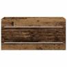 Retro Bathroom Sink Cabinet - Old Wood 100x38.5 cm | HipoMarket