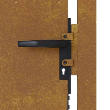 Garden Gate 105x80 cm Corten Steel | Durable & Elegant