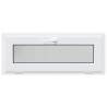 Basement Window RISOR 100x40 cm Tilt 3 Glazing White