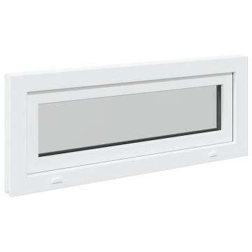 Basement Window RISOR 100x40 cm Tilt 3 Glazing White