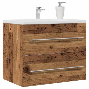 Bathroom Sink Cabinet Old Wood - Stylish & Durable 60x38.5 cm