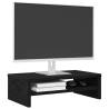 Monitor Stand Black Oak - Organize Your Desk | HiPO Market