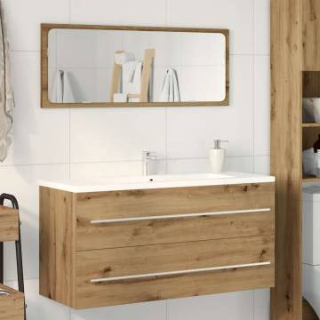 Bathroom Sink Cabinet Artisan Oak - Elegant Storage Solution