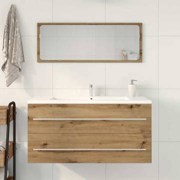 Bathroom Sink Cabinet Artisan Oak - Elegant Storage Solution