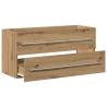 Bathroom Sink Cabinet Artisan Oak - Elegant Storage Solution