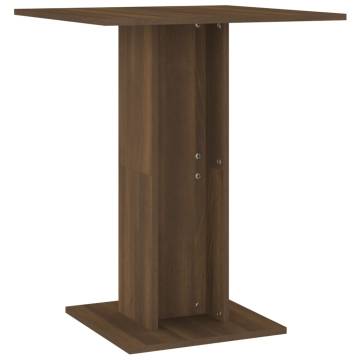 Bistro Table Brown Oak 60x60x75 cm - Stylish & Versatile