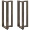  Bar Table Legs T-Shaped 2 pcs Natural Steel 40x35x(100-101) cm Steel Colour natural Size 40 x 35 x (100-101) cm Quantity in Package 1 Number of 