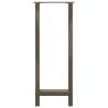 Coffee Table Legs in Natural Steel - 50x(100-101) cm - 2 pcs