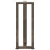 T-Shaped Console Table Legs - Natural Steel - 2 pcs | HipoMarket