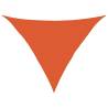 Buy Triangular HDPE Sunshade Sail 5x5x6m in Orange - Durable UV Protec