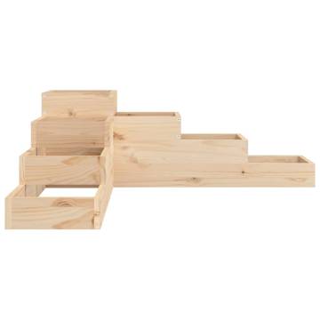 Garden Planter 4-Tier - Solid Pine Wood - 106x104.5x36 cm