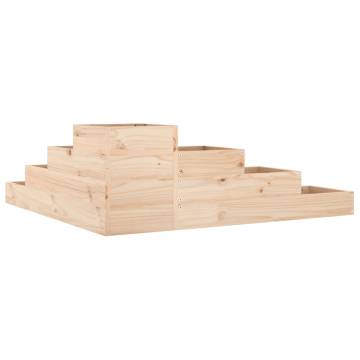 Garden Planter 4-Tier - Solid Pine Wood - 106x104.5x36 cm