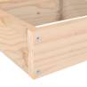 Garden Planter 4-Tier - Solid Pine Wood - 106x104.5x36 cm