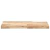 Untreated Solid Wood Floating Shelves - 2 pcs | Hipo Market