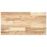 Untreated Solid Wood Floating Shelves - 2 pcs | Hipo Market