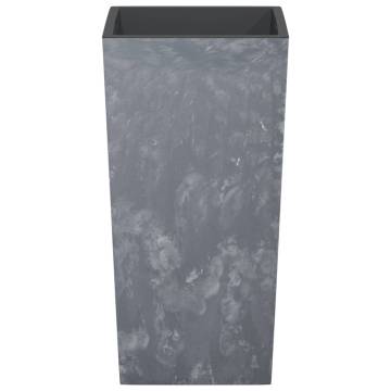 Stylish Grey Planter with Removable Inner - 21L Capacity