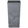 Stylish Grey Planter with Removable Inner - 21L Capacity