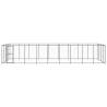 Outdoor Dog Kennel Steel 43.56 m² - Durable & Secure