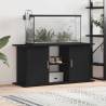 Black Oak Aquarium Stand - 121x41x58 cm Engineered Wood