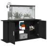 Black Oak Aquarium Stand - 121x41x58 cm Engineered Wood