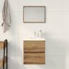 Bathroom Sink Cabinet Artisan Oak 41x38.5x45 cm | HipoMarket