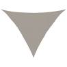 Light Grey Triangular Sunshade Sail 4x4x5.8m - Durable HDPE