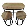 HSM Collection 3 Piece Side Table Set - Stylish & Sturdy