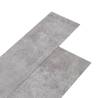 Self-Adhesive PVC Flooring Planks - Earth Grey | Hipomarket