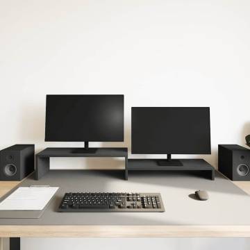 Monitor Stand Black Oak - Stylish & Practical | HipoMarket UK