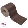 Garden Privacy Screen PVC 70x0.19 m - Brown | HipoMarket