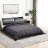 Duvet Cover Set Dark Grey 200x200 cm Cotton Colour dark grey Size 200 x 200 cm + 65 x 65 cm Quantity in Package 2 Number of Pieces 1 